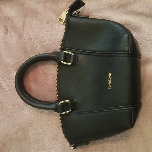 BEBE mini satchel bag Black - Picture 1 of 4